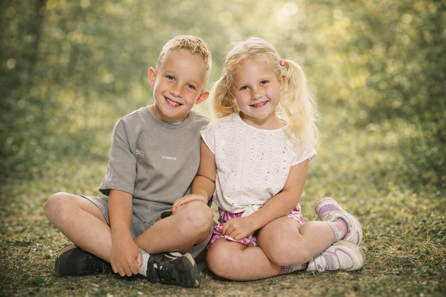 Schoolfotografie buiten